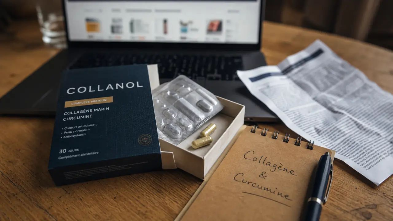 Collanol en pharmacie sans ordonnance : composition, posologie et limites à connaître