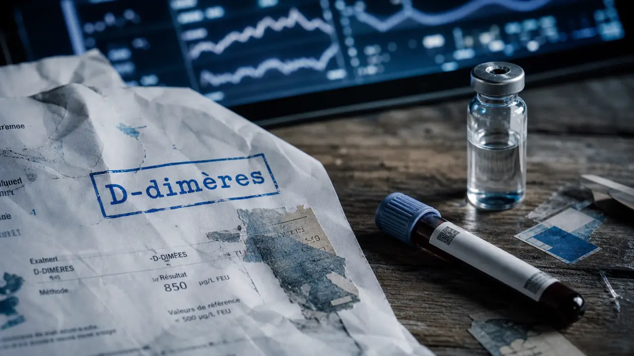 D-dimères élevés avec inflammation : pourquoi un chiffre isolé ne suffit pas