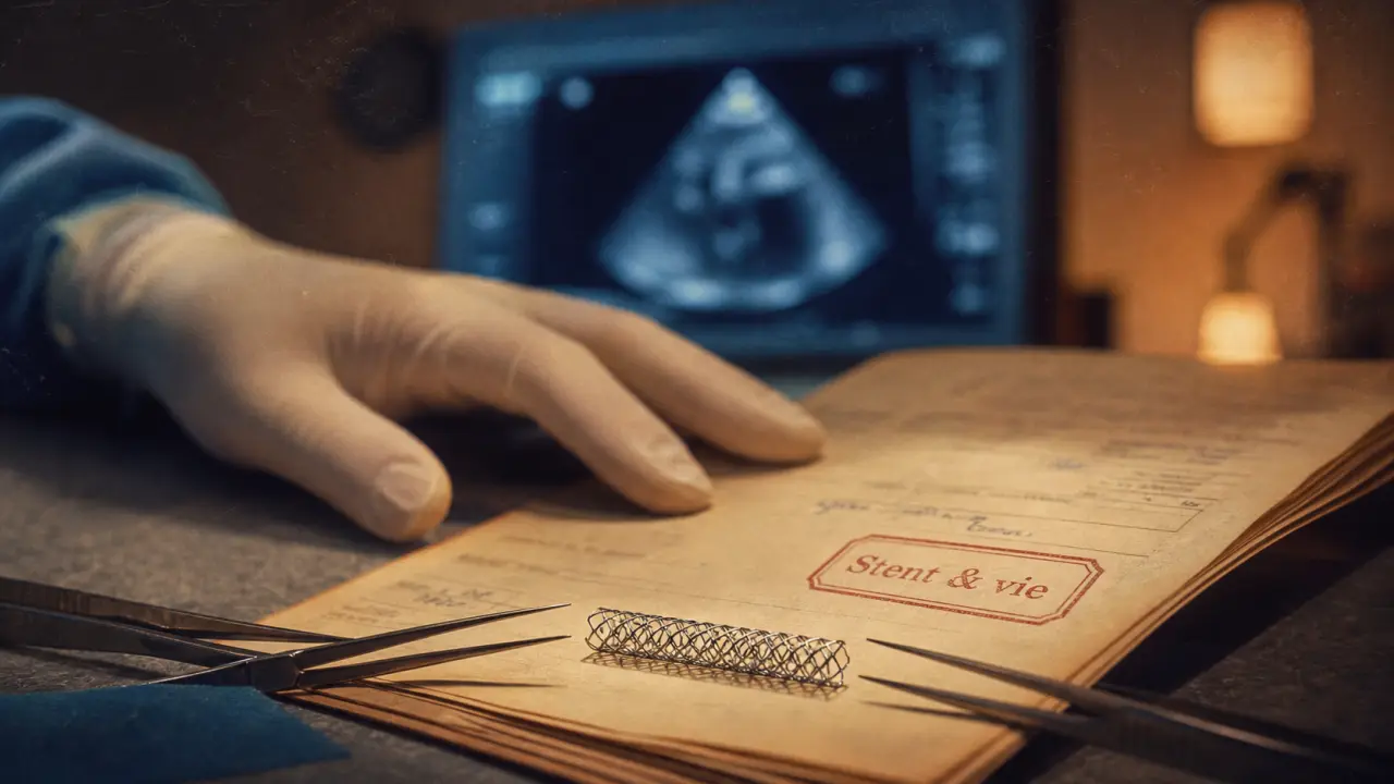 Stent à 60 ans : l’espérance de vie dépend surtout du suivi et des facteurs de risque