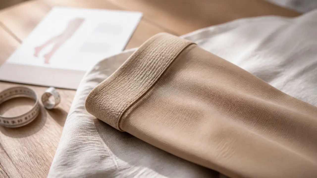 Bas de contention sans silicone : réduire le silicone sans perdre le maintien