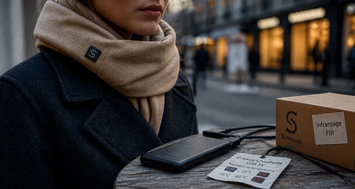 Écharpe chauffante : comment choisir entre autonomie, technologie infrarouge et confort thermique ?