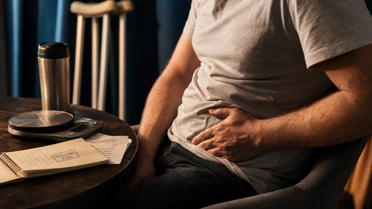 Ventre gonflé, 2 kg en quelques jours : les signes d’une insuffisance cardiaque et le traitement