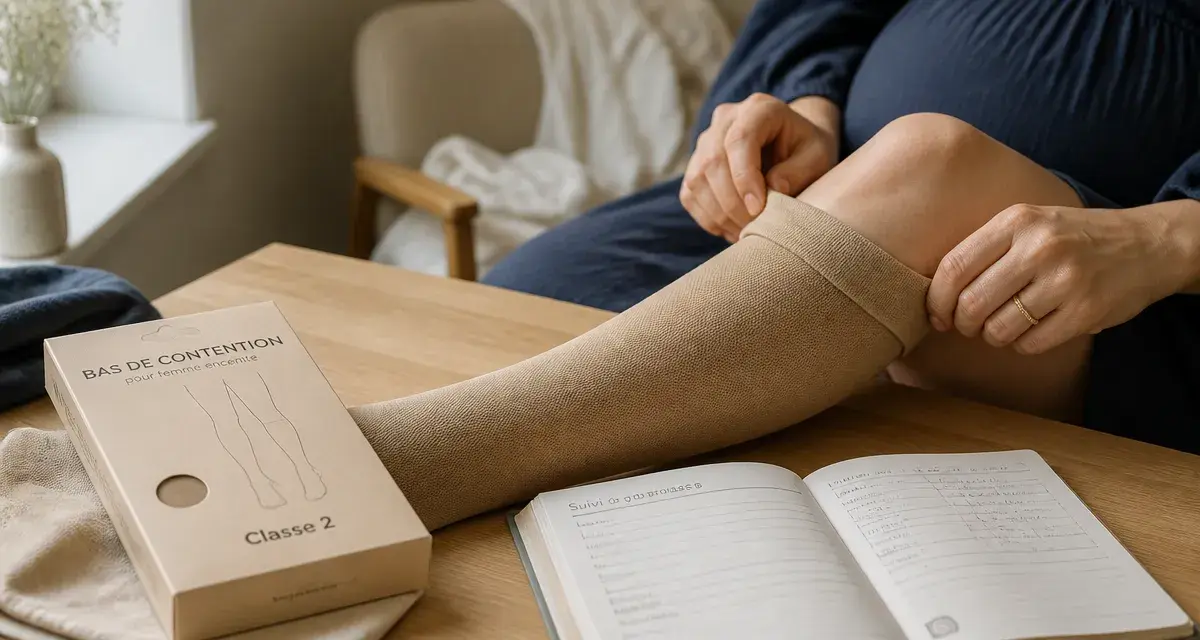 Bas de contention pendant la grossesse : guide complet sur le remboursement et l’usage
