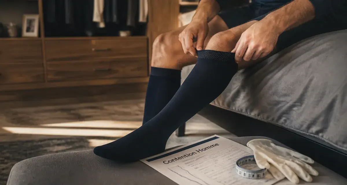 Bas de contention homme : comment choisir le modèle adapté à vos besoins ?