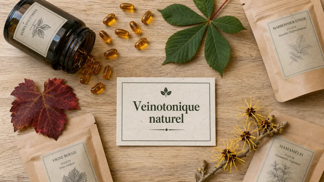 Veinotonique naturel : quelles plantes choisir pour les jambes lourdes, les gonflements et le confort veineux ?