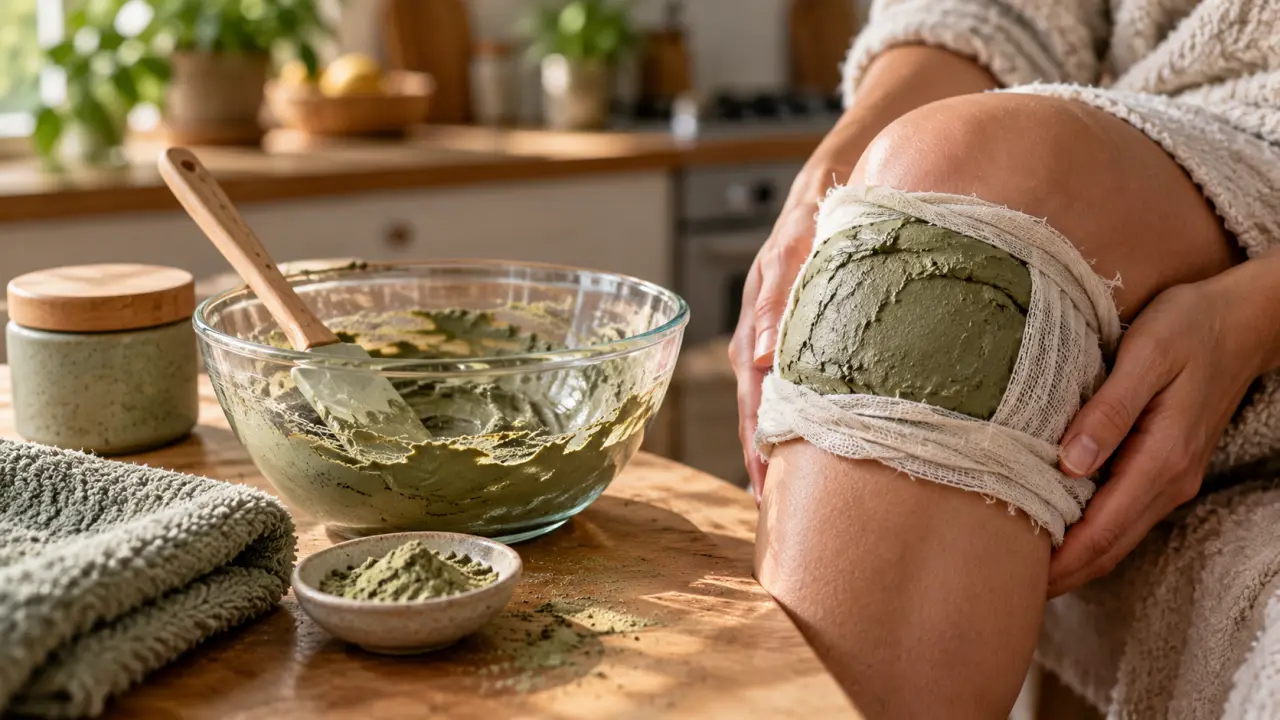 Cataplasme d’argile : une pâte qui tient, une pose sans irritation