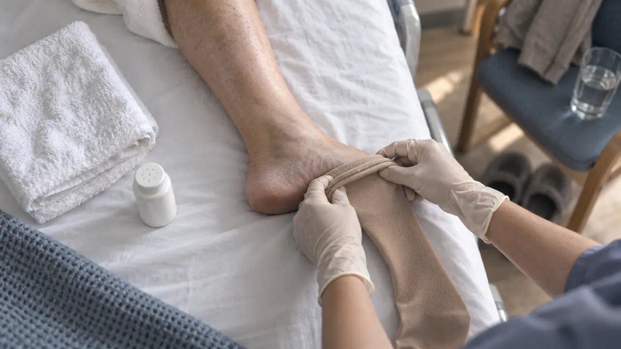 Enfiler un bas de contention sans plis : la méthode qui évite l’effet garrot