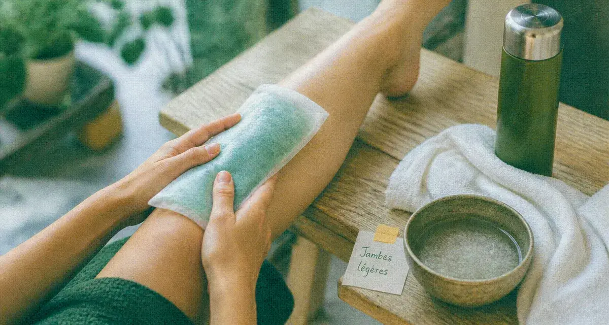 Jambe gonflée : 7 remèdes naturels et gestes efficaces pour retrouver des jambes légères