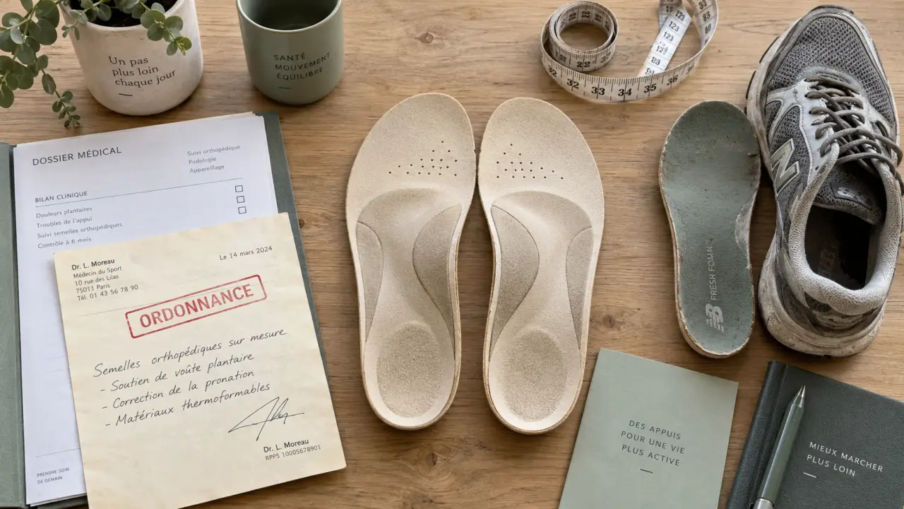 Ordonnance pour semelles orthopédiques : ce qui conditionne vraiment le remboursement
