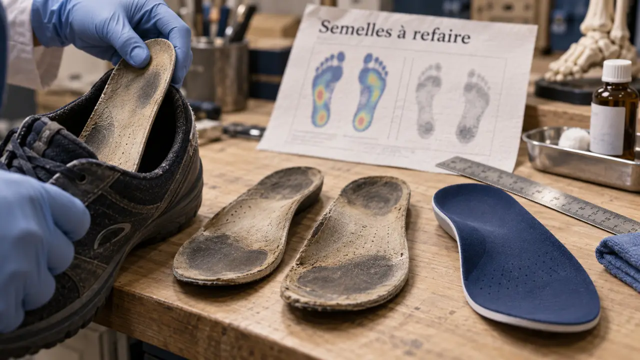 Renouvellement des semelles orthopédiques : n’attendez pas le retour de la douleur